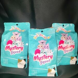 3-Pack Bundle 5" Squishmallows Mystery Squad Blind Bags